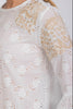 Sunlit eyelet blouse front view
