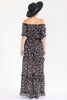 Wildwood floral maxi dress with tiered skirt