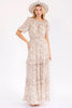 Wildwood Romance maxi dress in floral print