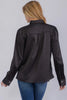 Long sleeve bow scarf blouse
