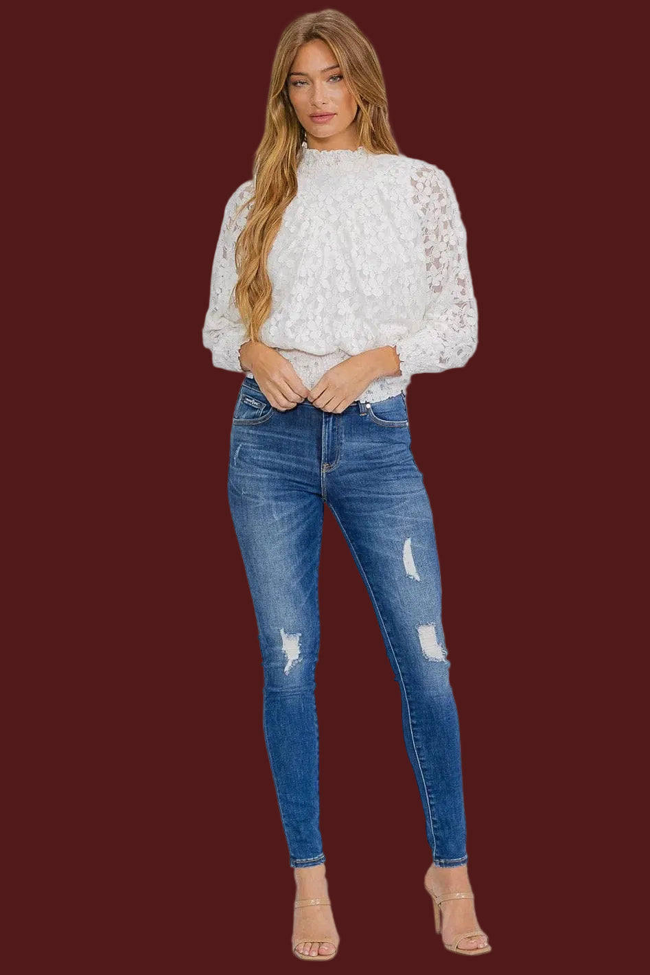 Victorian Muse Lace Blouse