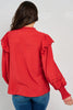 Flamenco Cascade blouse side view
