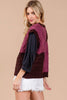 Colorblock capsule vest in vivid colors