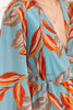 Sedona floral print wrap mini dress
