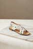 The Kylie sandal with stud embellishment