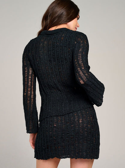 The Riviera Crochet Knit Set