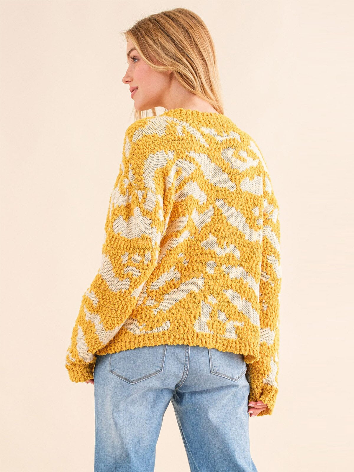 Marigold Mirage Pullover Sweater