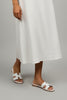 Trendy H-shaped slide sandals back view