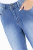 Light wash denim jogger jeans