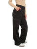 High-waist cargo pants with wide leg, full-length view