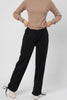 Twill cinched hem pants back view