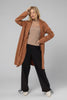 Khaki wash parachute pants styled look
