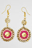 Cerise necklace detail