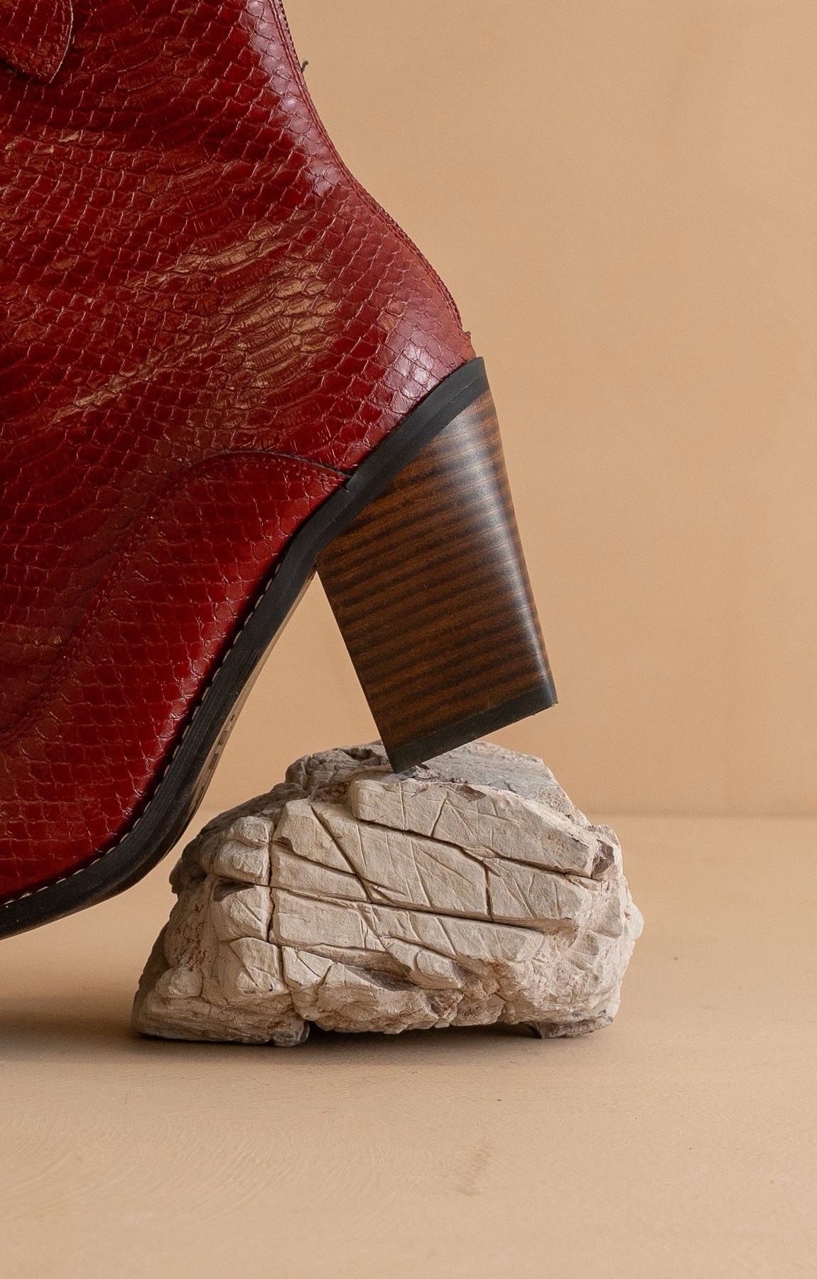 Rodeo Ruby Paneled Western Boots