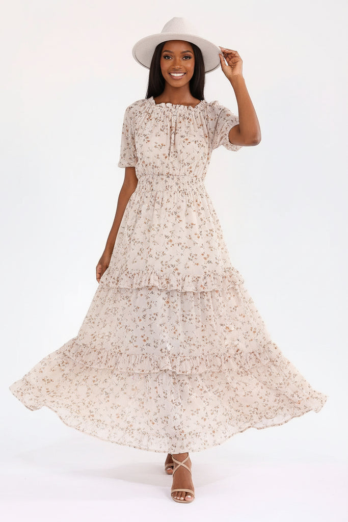 The Wildwood Romance floral maxi dress