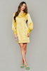 Golden Elegance shirt dress tailored fit