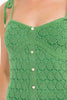 Fitted knit midi dress by Mandalay and Company