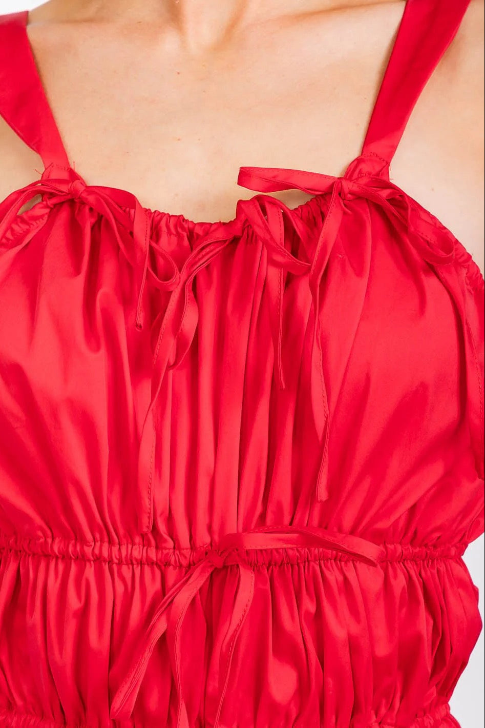 The Socialite Ruched After Hours Wide Leg Jumpsuit