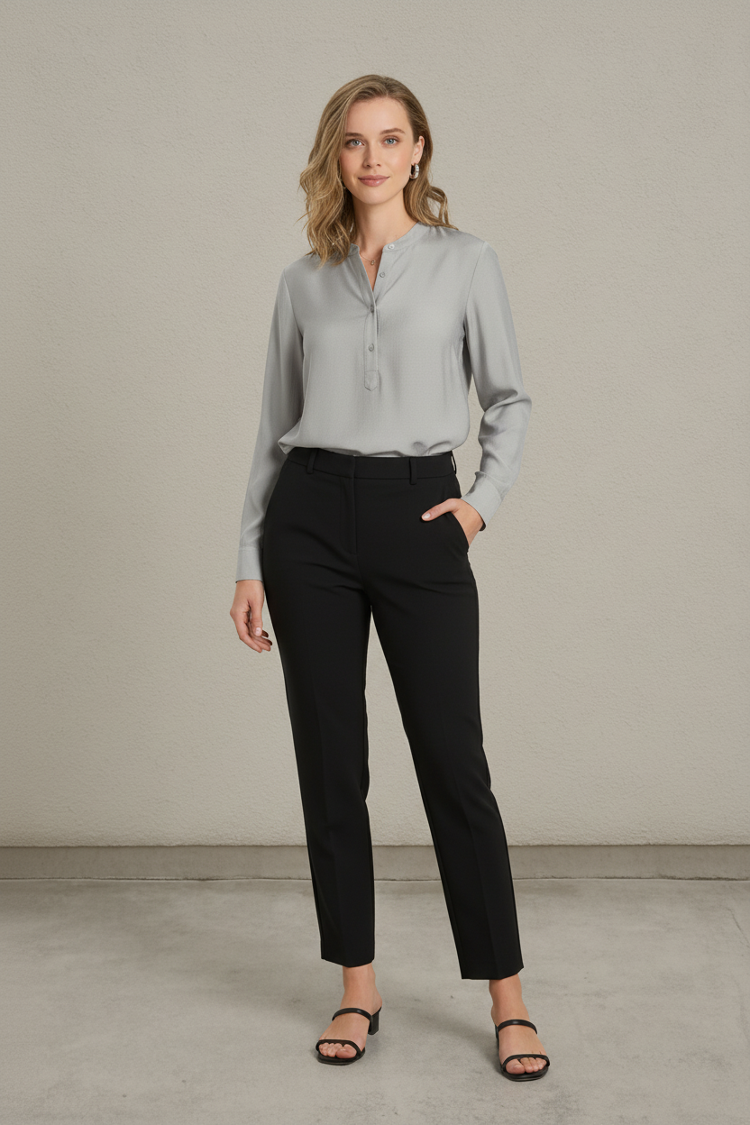 Soft Structure Henley Shirt