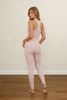 Cozy Luxe ribbed lounge set front view