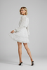 Polka dot smock-waist mini dress by Mandalay and Company