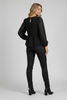 Moonlit Gaze black peplum blouse