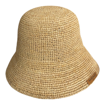 Braided Raffia Bucket Hat