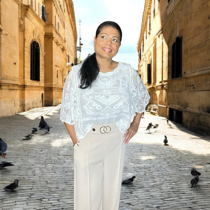 High Waist Wide Leg Pants