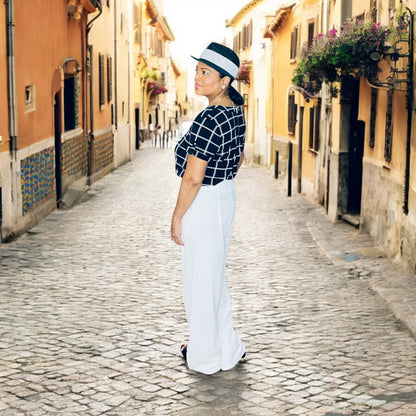 High Waist Wide Leg Pants