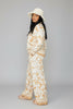 Floral beige wide leg pant set by Mandalay and Company