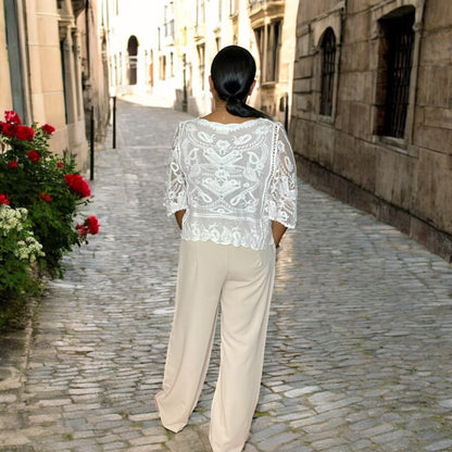 High Waist Wide Leg Pants