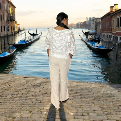 High Waist Wide Leg Pants