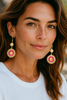 Coastal Candy earrings styled