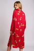 Animal print button-down midi by Mandalay and Company