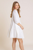 Chic tiered shirt dress