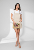 Feathered Whimsy straw clutch styled