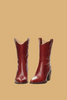 Ruby vegan leather western boots