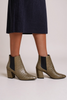 Valentina block heel boot close up