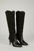 Urban outlaw stiletto boots with pointed toe