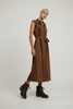 Chunky combat block heel boot styled