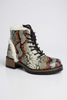 Wild Edge boot lace-up close up