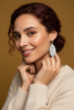 Rustic Feather Muse antique silver earrings styled