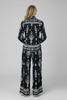 Paisley drift wide leg two-piece set