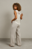 Cotton crochet vest front