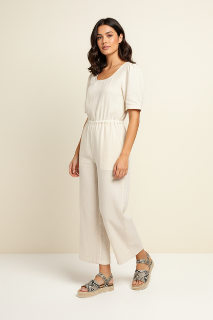 Bella Marie Python Platform Espadrille Sandal