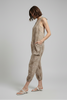 Tribal print jumpsuit with pockets