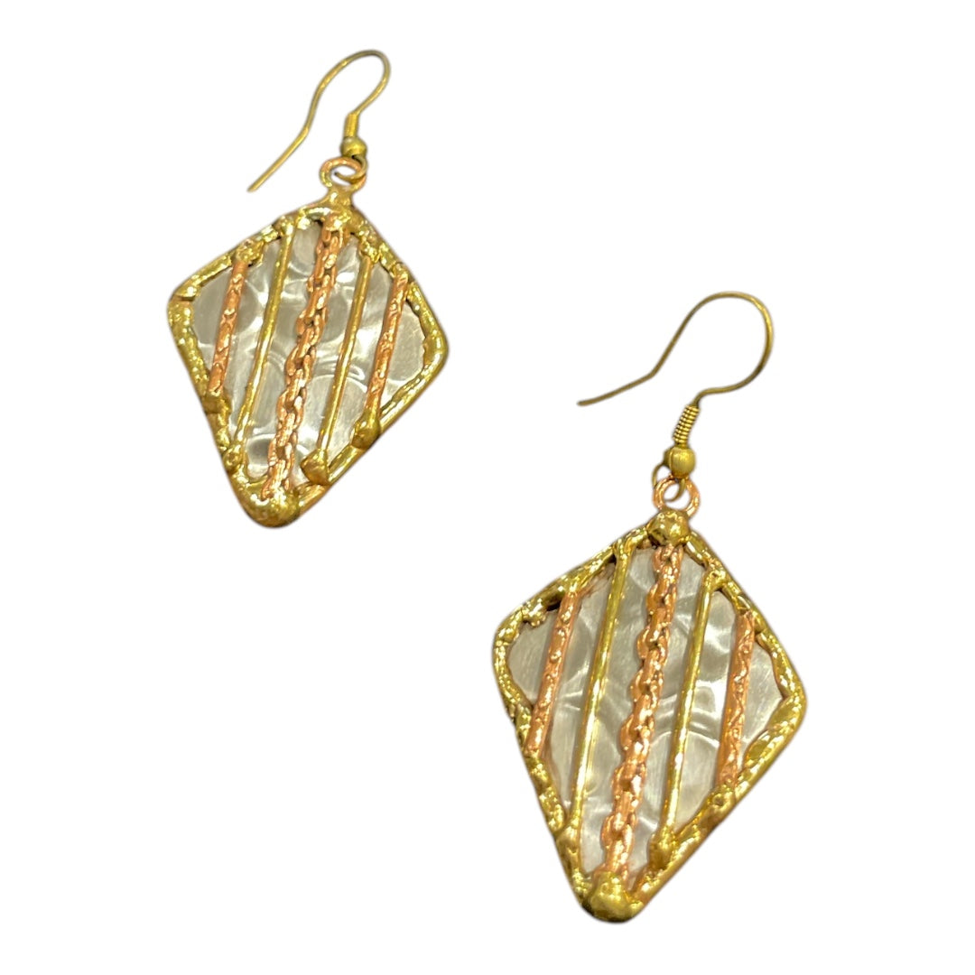Mixed Metal Earrings