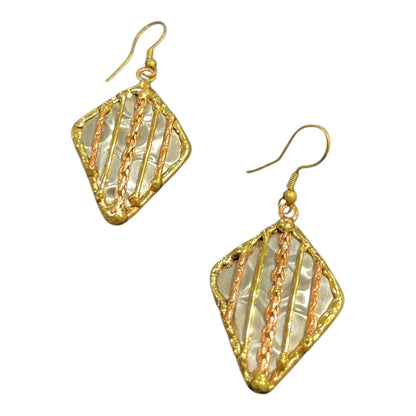 Mixed Metal Earrings