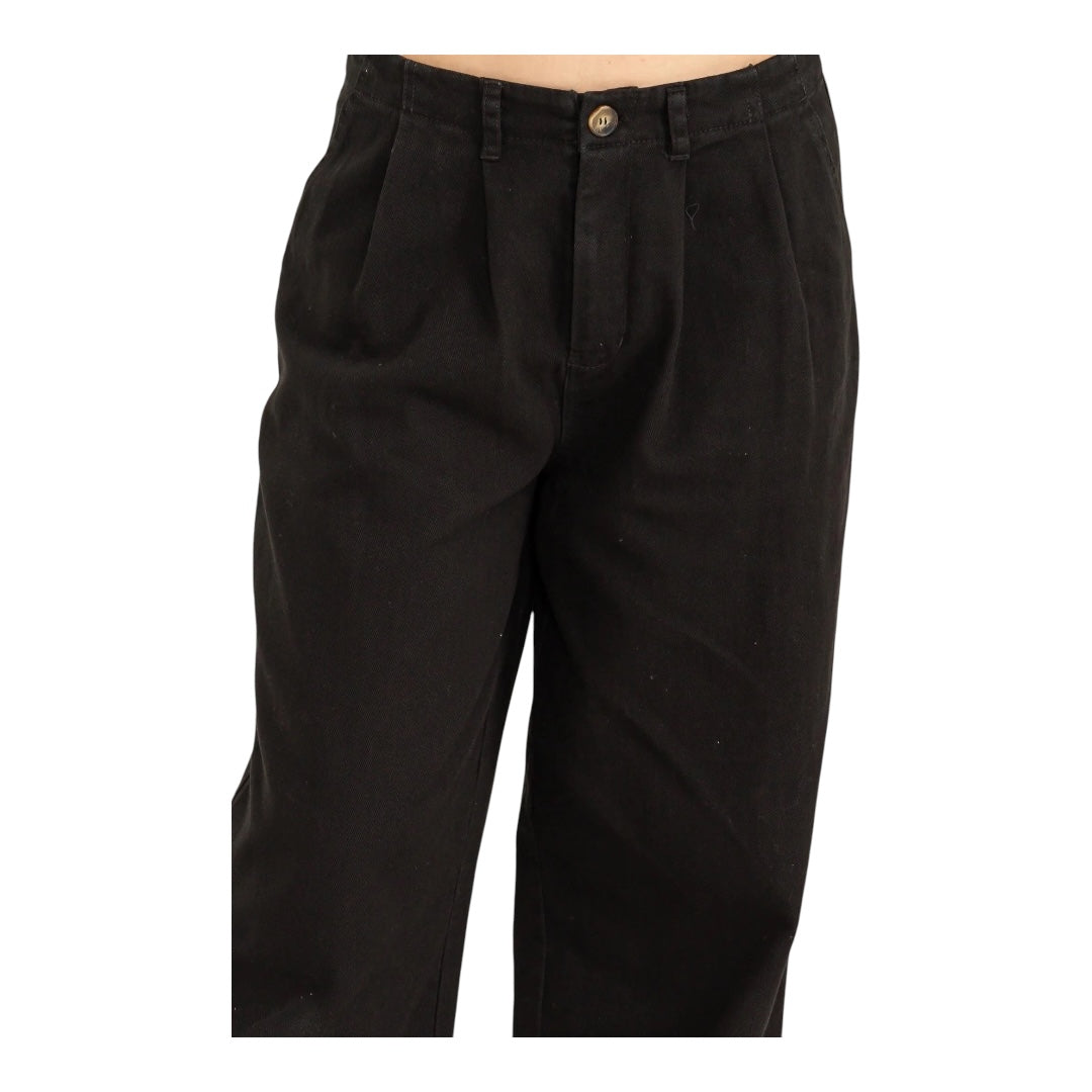 Black High Waisted Wide Leg Pants