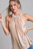 Chain halter top by Mandalay and Company